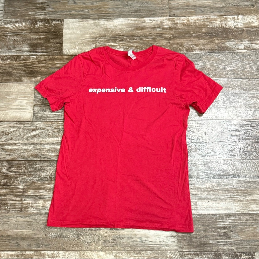 Red Graphic T-Shirt Size Medium